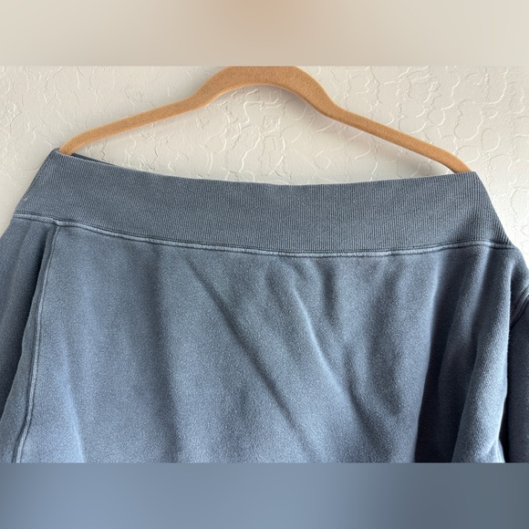 FREE PEOPLE We The Free Bri Pullover Sweater Charcoal - Medium - Picture 3 of 10